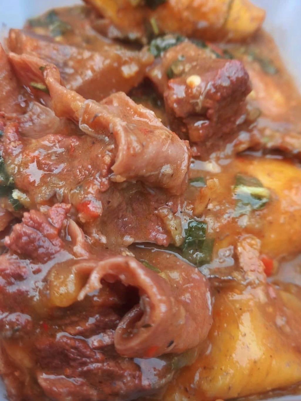 Ukang Ukom — a traditional Akwa Ibom dish