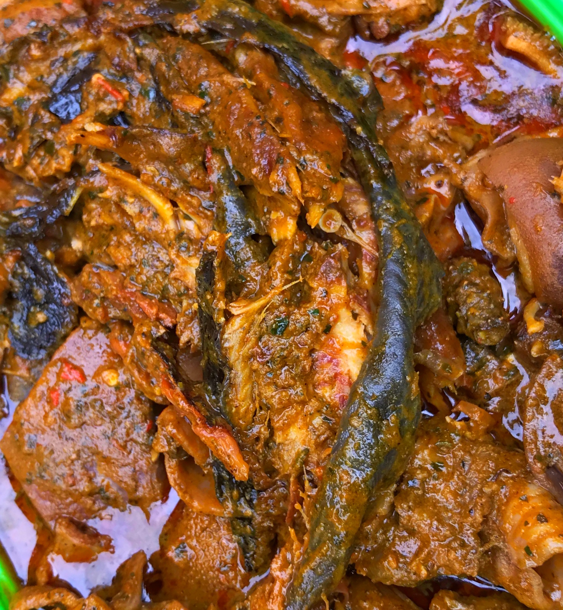 Atama Abak — a traditional Akwa Ibom dish